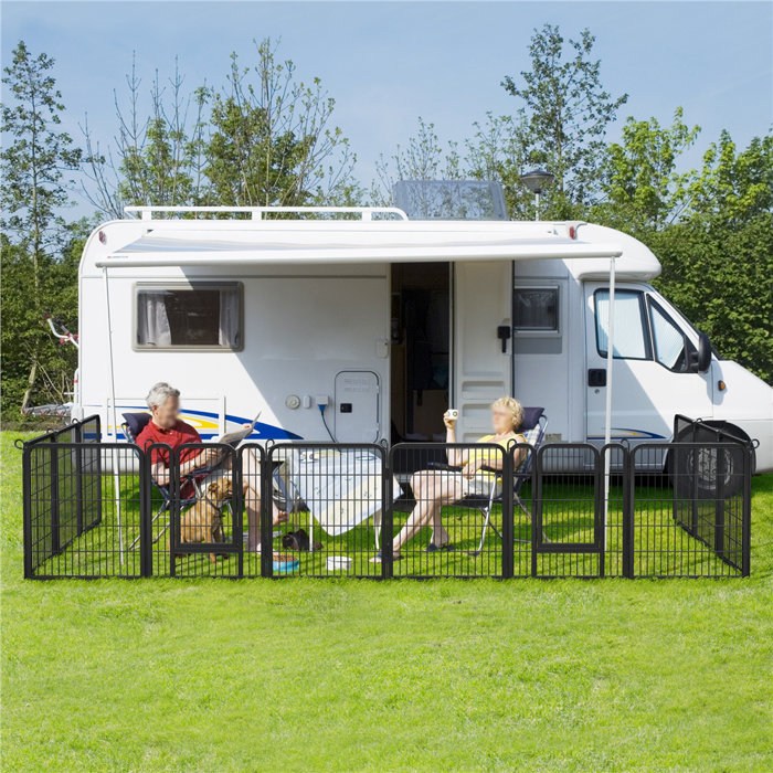 Yaheetech Metal Dog Pen Wayfair